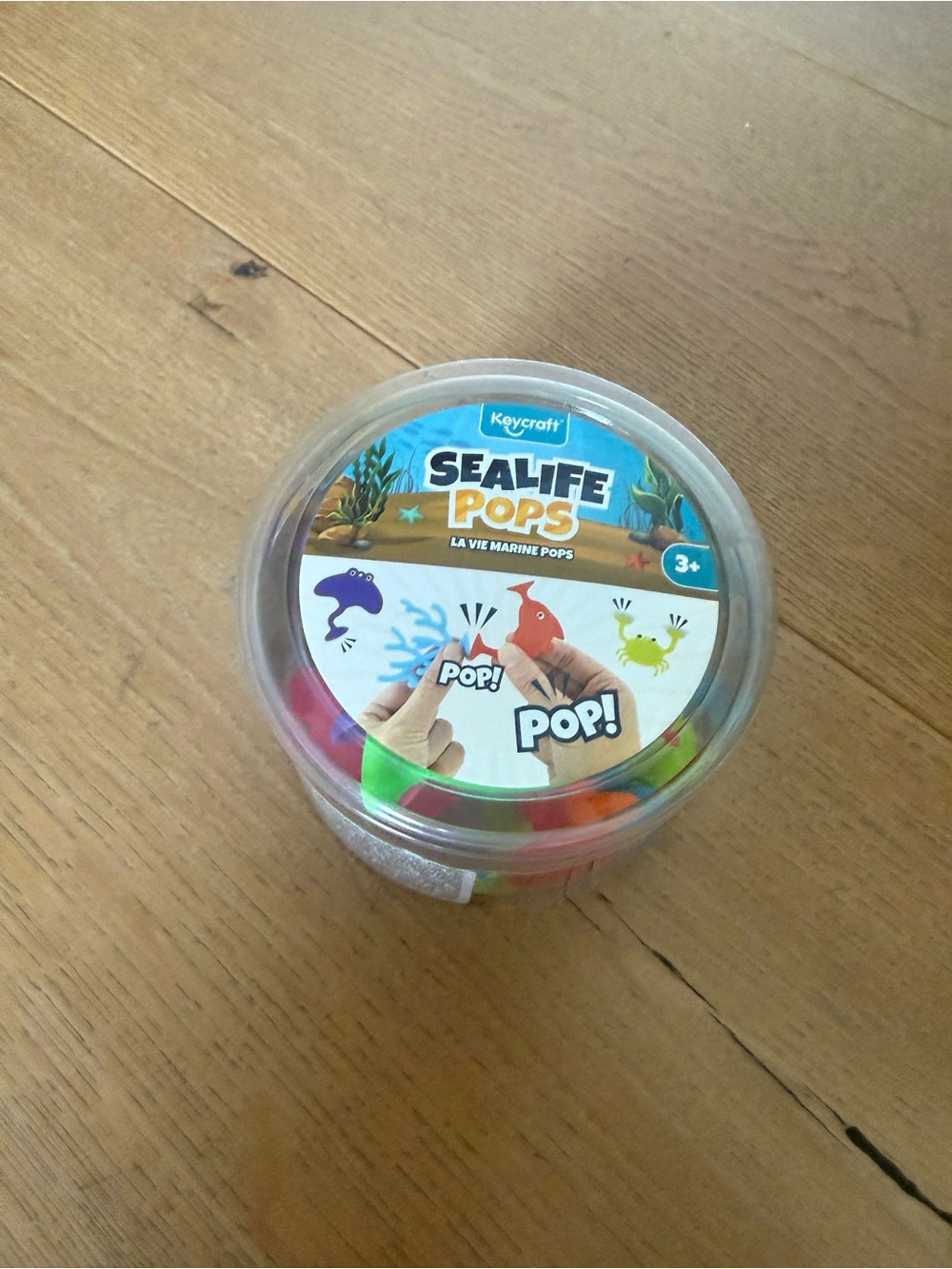 Craft Sealife Pops Kids Toy - Colorful Popper Sea Creatures
